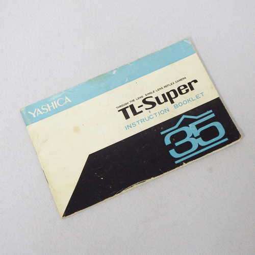 Yashica TL-Super 35 instruction booklet