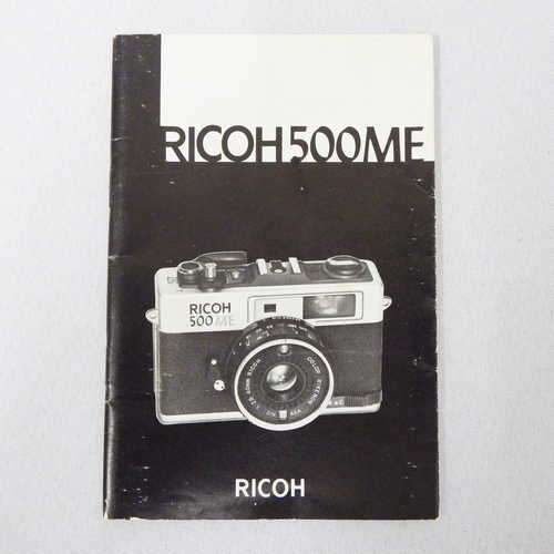 Ricoh 500 ME instruction manual
