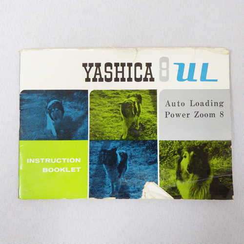 Yashica 8 UL auto loading power zoom 8 instruction manual