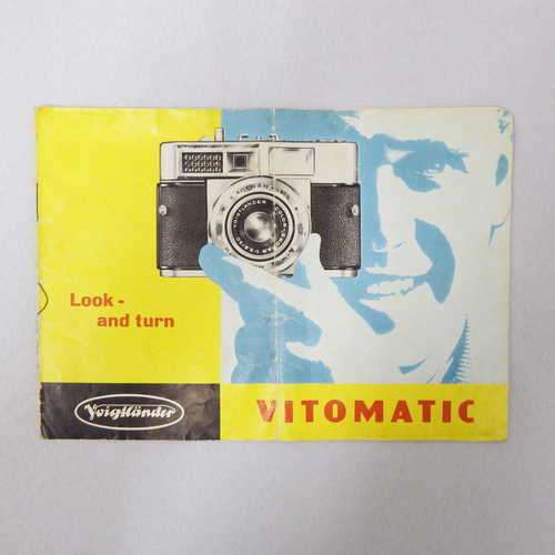 Look- and turn Voigtlander Vitomatic instruction manual