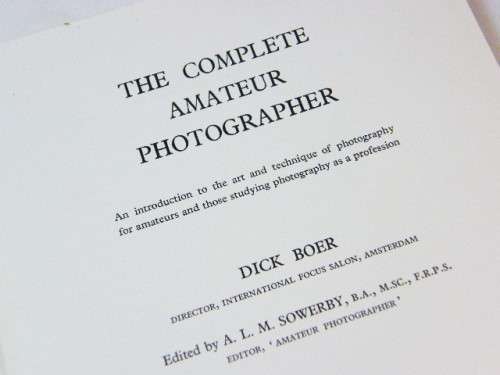 The complete amateur photographer - Dick Boer - 1959