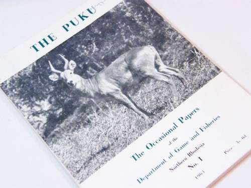 The Paku The occasional papers of the papers of the department of Game & Fisheries,Northern Rhodesia