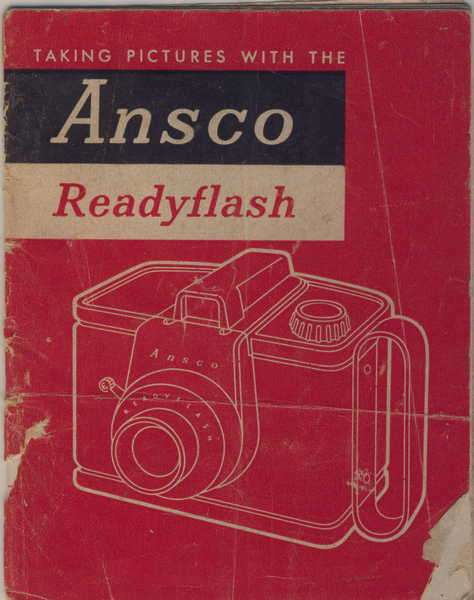 Taking pictures with the Ansco Readyflash instruction manual