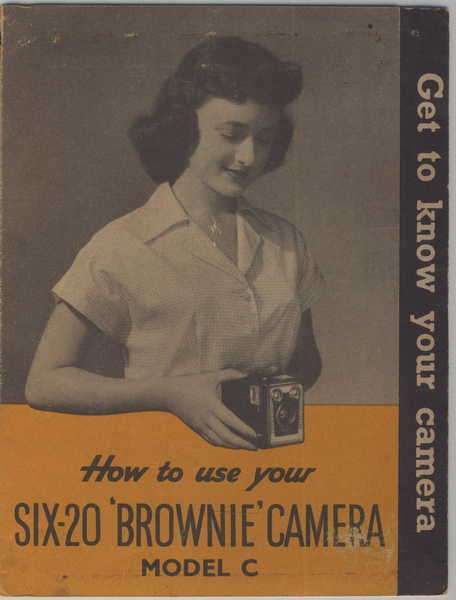 How to use your six-20 `Brownie` camera Model C instruction manual
