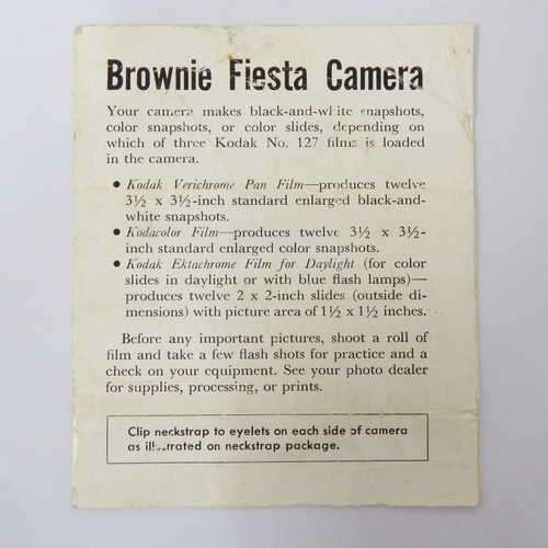 Brownie Fiesta instruction manual