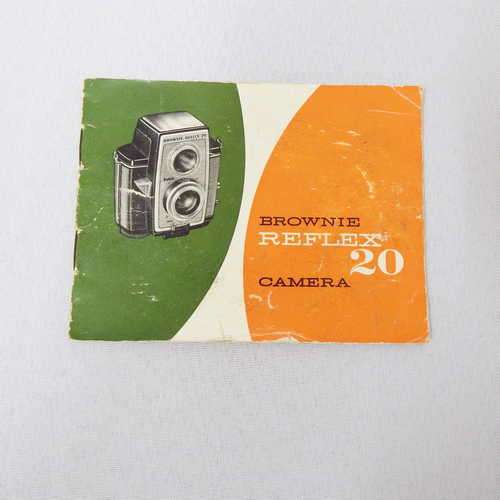 Kodak Eastman Brownie reflex 20 camera instruction manual