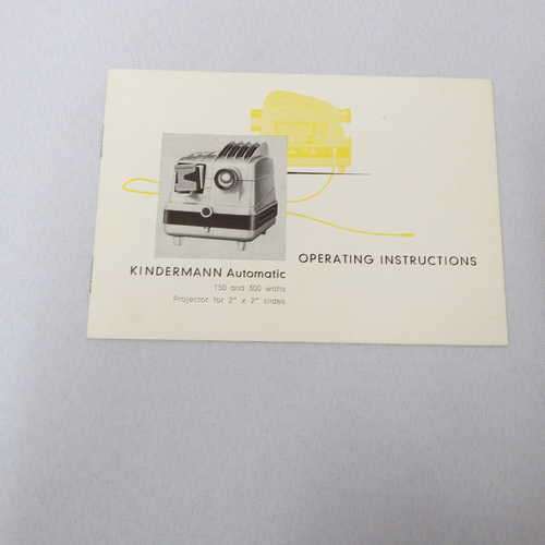 Kindermann Automatic operating instructions