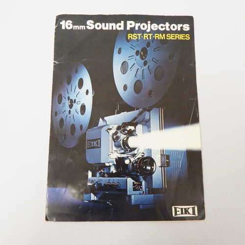 16mm Sound Projectors RST. RT. RM Series EIKI large brochure