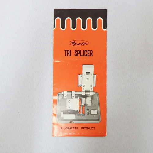 Minette Tri Splicer instruction manual