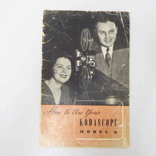 How to use your Kodascope model G instruction manual (Some loose pages)