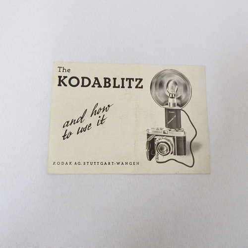 The Kodablitz and how to use it Informational booklet