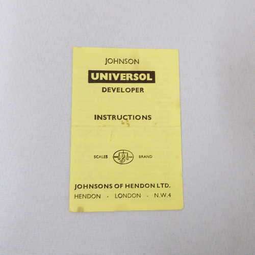 Johnson Universal Developer Instructions Pamphlet