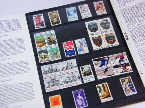 USA 1980 set of commemorative and special stamps - mint