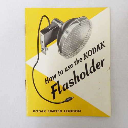 Kodak Flasholder instruction manual