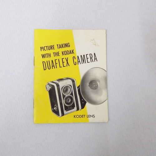 Picture taking with the Kodak Dualflex camera instruction manual