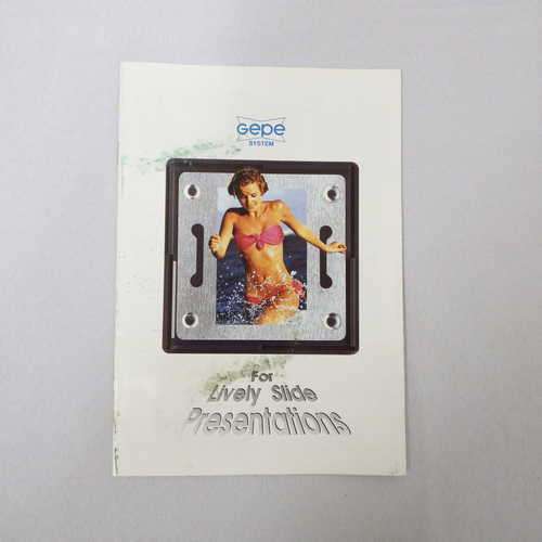 Gepe System for Lively slide presentations booklet