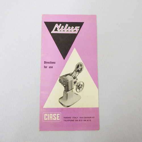 Nilus Tornio Cirse via cavour 47 instruction manual