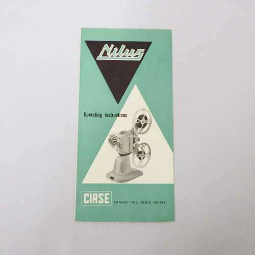 Nilus Cirse Torino operating instructions