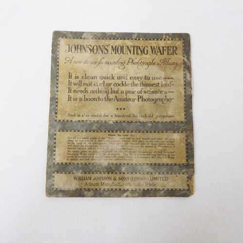 Booklet with Johnsons mounting Wafer