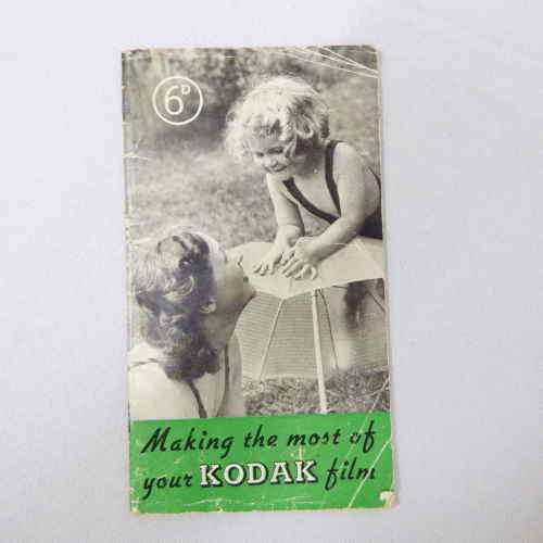 Vintage Making the most of your Kodak film booklet
