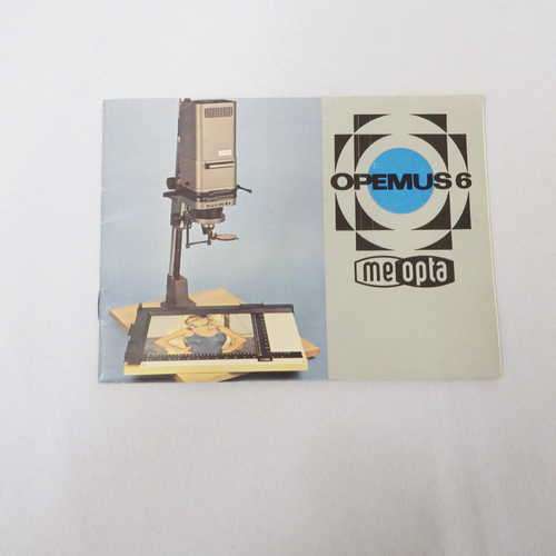 Opemus 6 me opta instruction manual