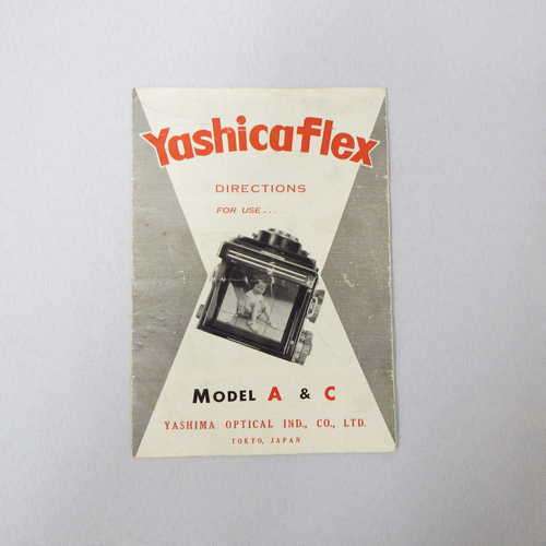 Yashicaflex Model A and C instruction manual