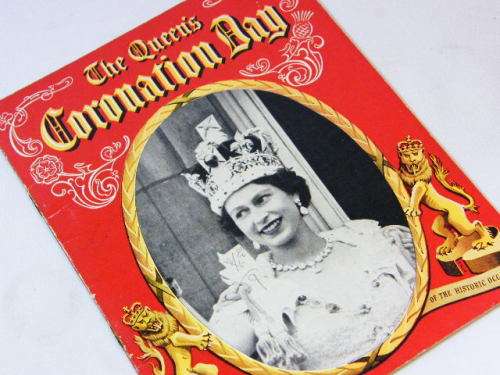 The Queen`s coronation day 1953 booklet