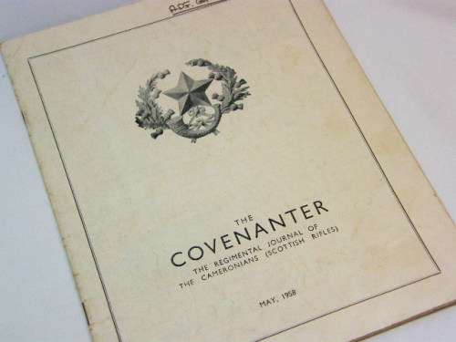 The Regimental journal of the cameronians The Covenanter - May 1958