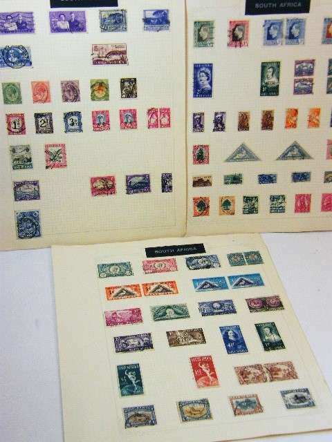 Small collection of some better South African stamps
