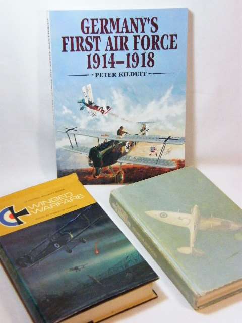 Lot of 3 airplane themed war story books