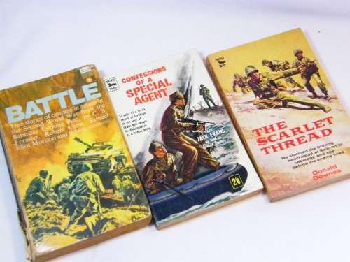 Lot of 3 war story books - non - fiction