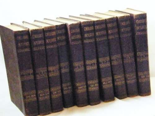 Full set of 10 volumes - Consolidated encyclopedia
