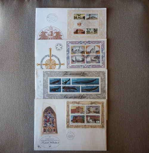 Lot of 4 South West Africa special first day covers , S1 to S4
