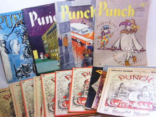 Lot of 15 Punch magazines