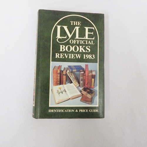 The Lyle Official  books review 1983, identification and price guide