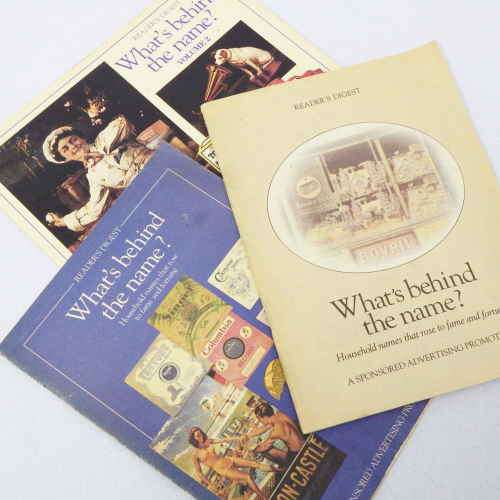 Volume 1, 2 and 3 of Reader`s Digest - What`s behind the name ?