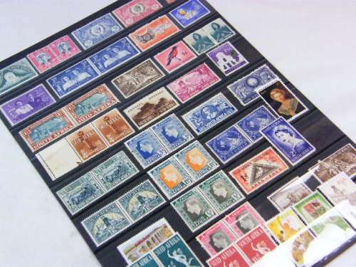 Lot of 54 old South Africa mint stamps - some hinged