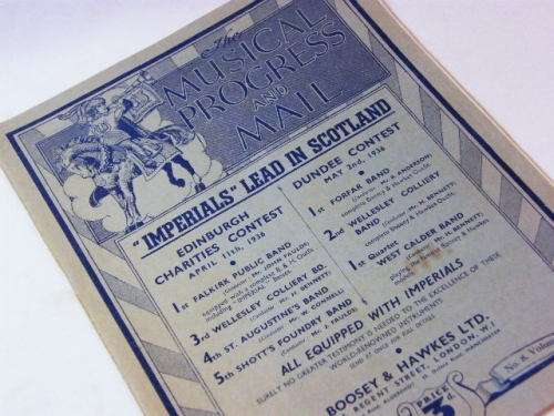 Musical Progress and mail 1936 May