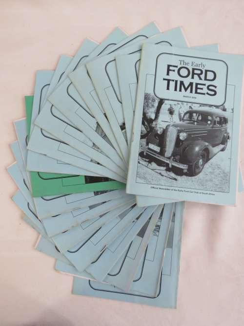 Lot of 17 `The Early Ford Times` Dated between 2009-2011