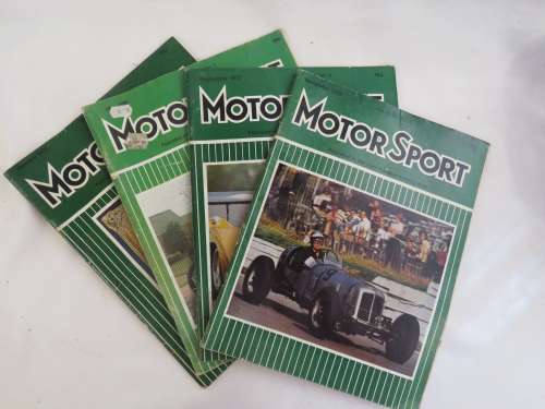 Lot of 4 Motor Sport magazines