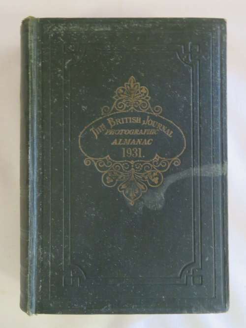 The British Journal photographic Almanac published by Henry Greenwood