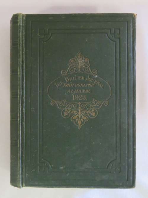 The British Journal photographic almanac by George E Brown - 1923