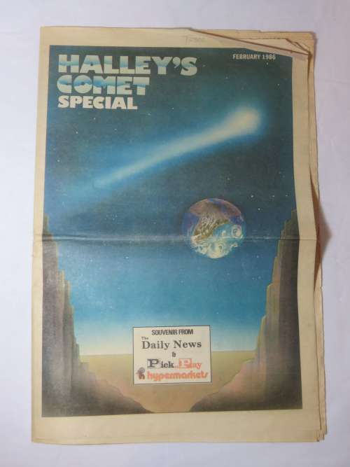 Halley`s comet special - February 1986 - Souvenir form The Daily Post and Pick N Pay hypermarket
