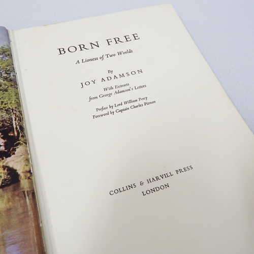 Born free by Joy Adamson - 1960 fifth impression - Hardcover