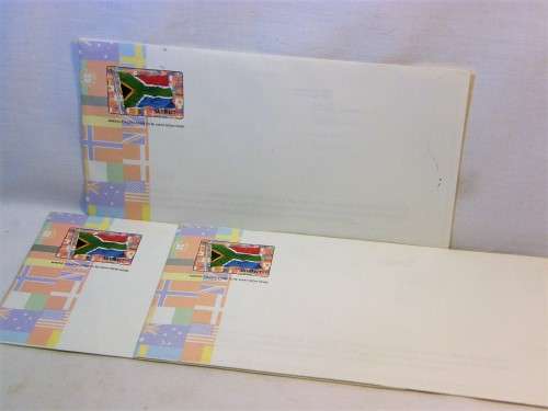 Lot of 3 Telkom SA Direct unused postal covers - unaddressed