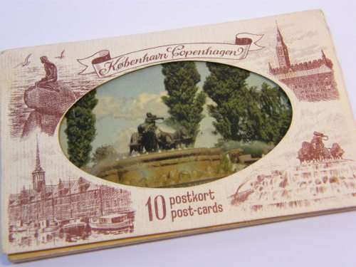 Copenhagen series 905 postcard booklet - Wilkig and Landsbo