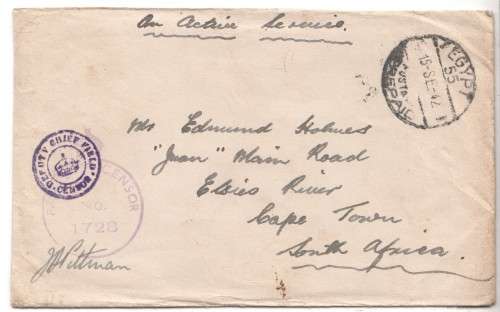 Printed Agriculture report dated 1900 - Great Britain with pre printed half penny stamp cancelled