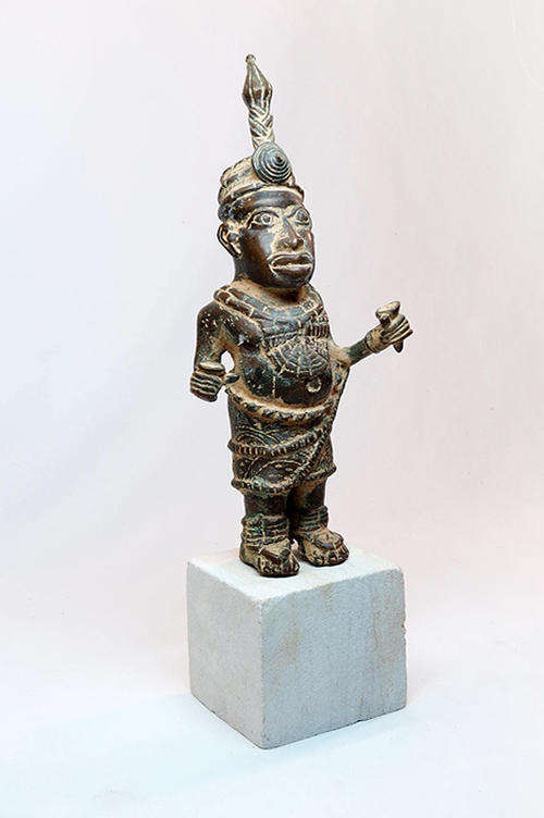 North African bronze sculpture