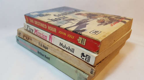 Lot of 4 war fiction books