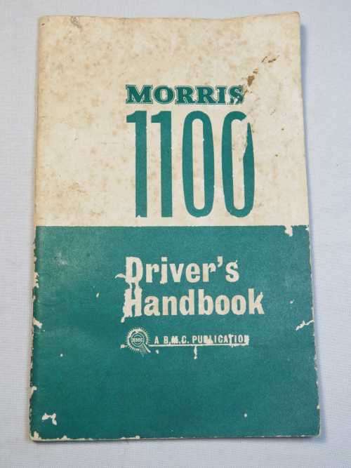 Morris 1100 Driver`s handbook